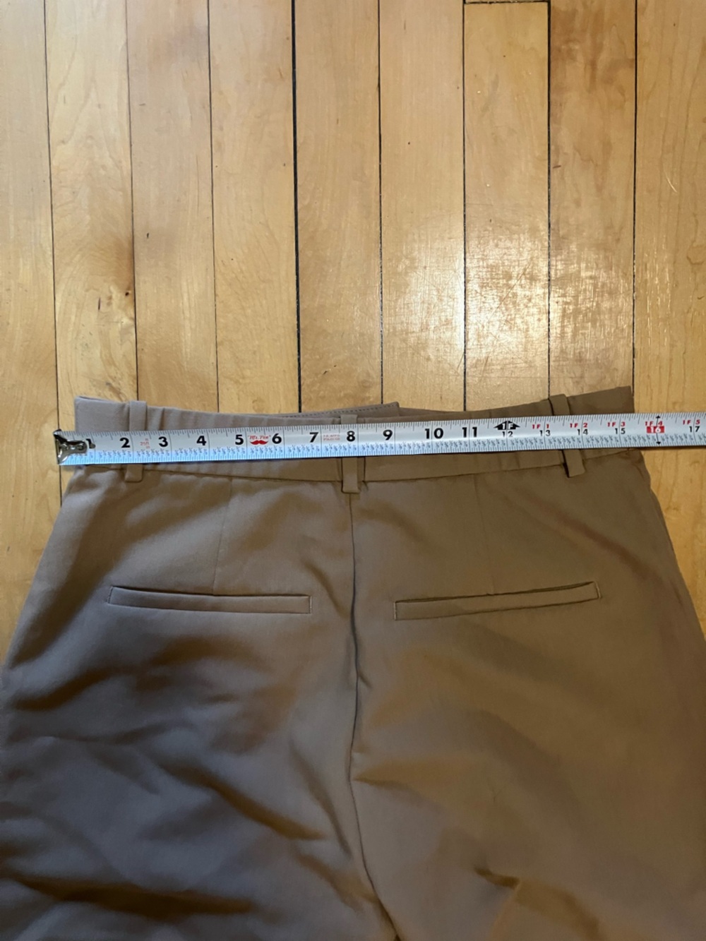 Abercrombie & Fitch Sloane Tailored Tan Khaki Pants - Picture 6 of 9